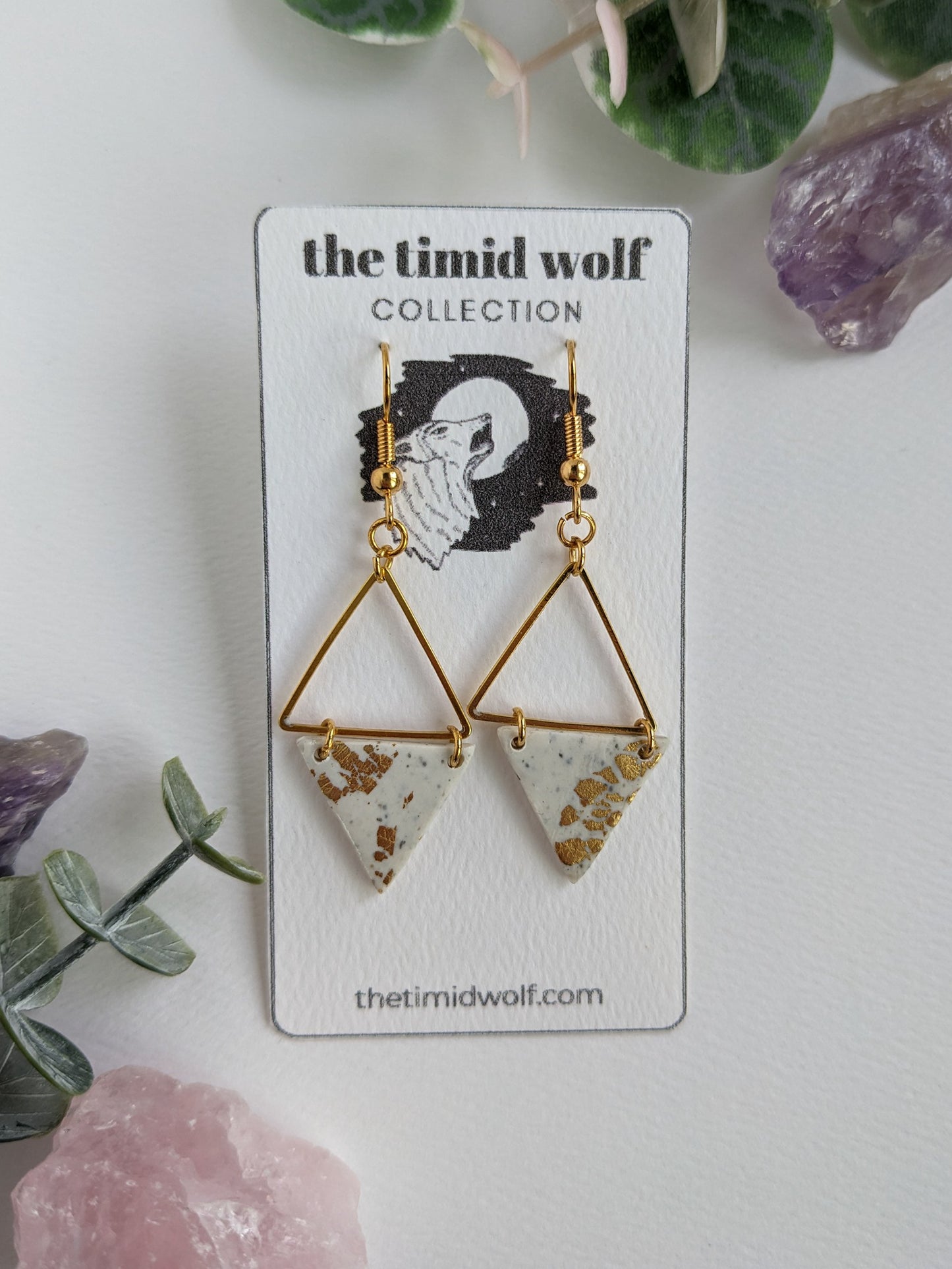 Delicate Moonstone Drops